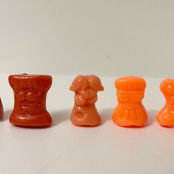 Vintage Lot Of 6 Crazy Bones Gogos Toys - Picture 5 of 11